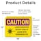 Signmission Radiation & Laser Sign, 12 in H x 18 in W, Vinyl Decal, Rectangle OS-2PACK-CR-D-1218-L-10146 - alternate 3